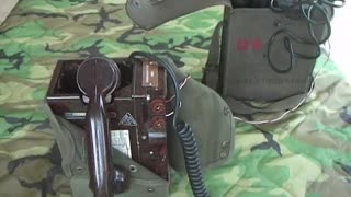 FIELD PHONE OPS: Netherlands TA-3017 Field Phone