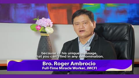 A Testimony of our Bro. Roger Ambrocio | Powerline Anniversary Edition