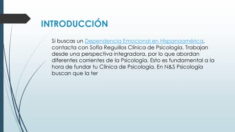 Mejores Dependencia Emocional en Hispanoamérica