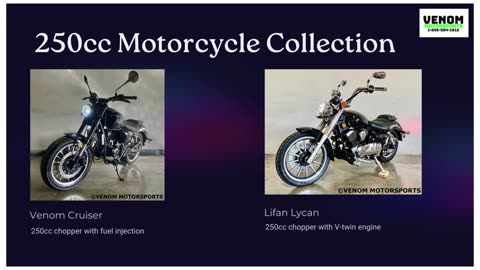 Affordable 250cc Motorcycles for Sale - Venom Motorsports USA