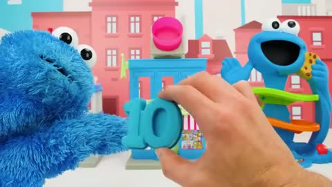 Cookie Monster Educational Toy Videos for Kids!