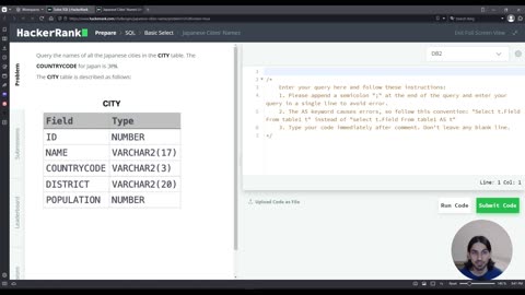 Japanese Cities' Names | SQL Basic Select | HackerRank Solution