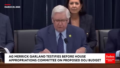 GOP Lawmaker Directly Confronts Merrick Garland With Stats Showing 'Dramatic' Rise In Violent Crime