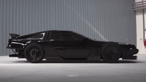 DMC DELOREAN Widebody Powered By Flat 12 Porsche 917 Engine! Concept by Zephyr Designz