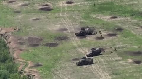 New Drone Perspective: Ukrainian 35th Brigade Assault on Russian Trenches near Makarivka