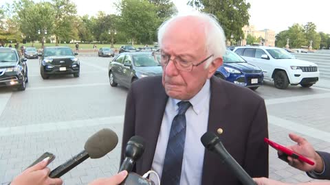 Sen. Sanders on permitting deal cut from funding package