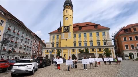 STANDPUNKTE-DEMO, Schilder-Demo Q 351 Dresden - BAUTZEN, Hauptmarkt, 27 07 2023, Teil I von II