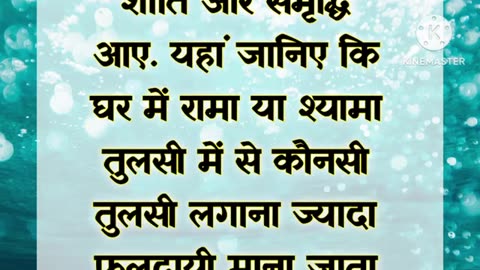 जानिए कौन सी तुलसी लगाना होता है। शुभ रामा या श्याम?❤️🌹 #harshitavoice motivational speech