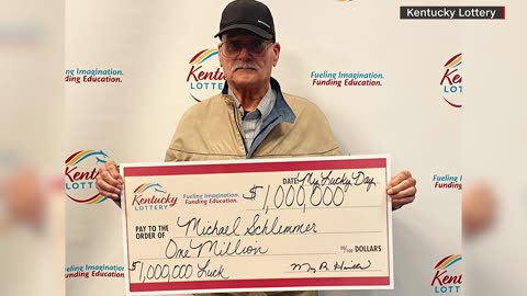 Kentucky man wins a million dollars after running out of gas