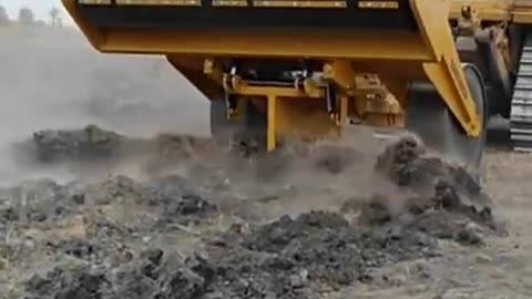 Caterpillar Bulldozer Plowing ###❗❗❗❗