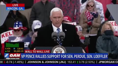 Vice President Mike Pence: We stand with David Perdue and Kelly Loeffler