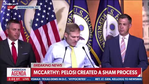 WATCH: Rep Jim Jordan INCINERATES Speaker Pelosi Over Jan 6th Commission Sham