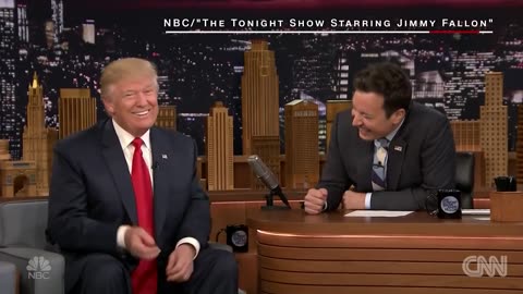 Iconic Moment: Donald Trump Lets Jimmy Fallon Tousle His Signature Hairdo