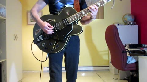 183 Ibanez AFS77T g Improvisation musicale.