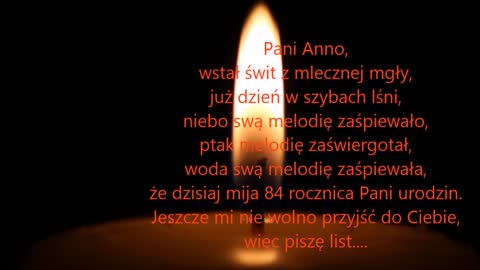 84 Rocznica Urodzin Anny German.Żyjesz póki pamięć trwa....