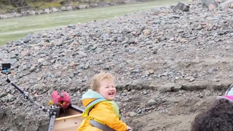 Cute baby singing poem