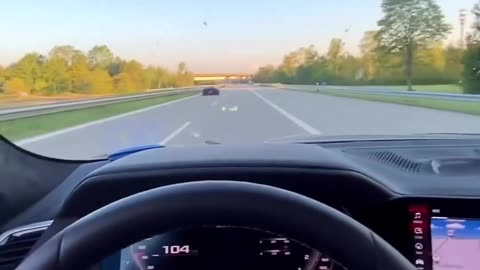 Lamborghini flyby