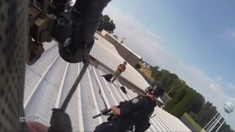 Roof Where Shooter is 1 Hour After Trump Assassination Attempt