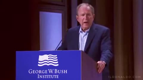 George Bush Freudian Slip