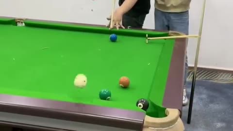 funny video Billiards