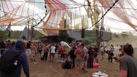 Ozora Festival 2022 Daad Puszta Goa and Techno Sunday Morning Zombieland