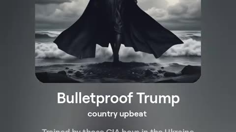 The new song Bulletproof Trump has just been released