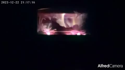 Wood stove magical fire