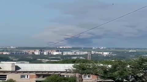 Luhansk region. Winter mountains. Minus another warehouse with ammunition from the occupiers. Gl