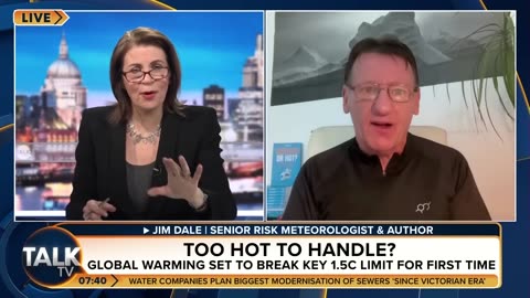 "Can We All Just Relax?" Julia Hartley-Brewer Clashes With Meteorologist Over Global Warming