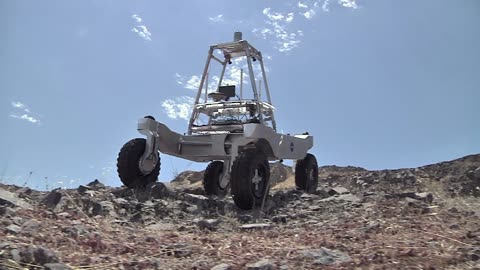 Rover Searches California Desert for Water to Simulate Future Lunar Missions# #capcut #rumble