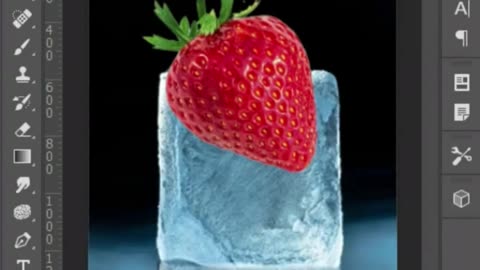 Freeze Strawberry Anything - Photoshop Tutorial | DesignTech Studio