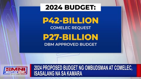 2024 proposed bugdet ng Ombudsman at COMELEC, isasalang na sa Kamara