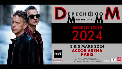 Depeche Mode Memento Mori World Tour 2024