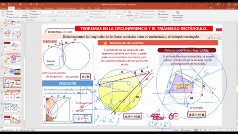 SEMESTRAL VALLEJO 2021 | Semana 09 | RV S2 | Geometría