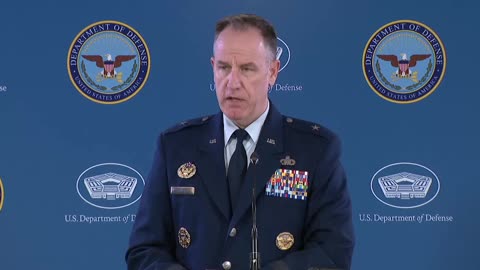 Pentagon press sec gives updates on US surveillance drone downed by Russian fighter jet over Black Sea