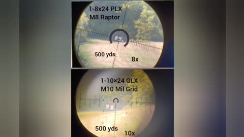 Mirage Distortion on LPVO 8x vs 10x ... Primary Arms