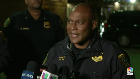 Suspect Accused Of Shooting Three Houston Police Officers In Custody NBC News