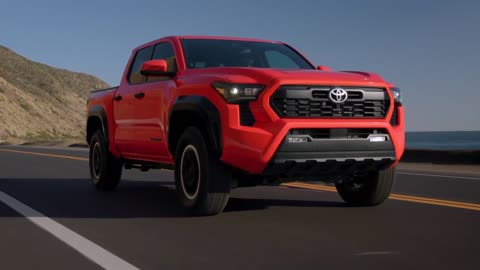 2024 Toyota Tacoma TRD Off Road in Solar Octane Driving Video