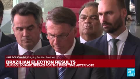 Live_ Bolsonaro says he will 'comply' with the constitution after election loss • FRANCE 24