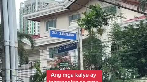 Isa ka rin ba sa nagtataka bakit may ilang kalye saQuezon City angipinangalan sa mga BoyScout?