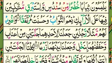 Quran Tilawat | Holly Quran Recitation Of Surah Al Kahf Page 5