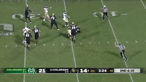 Colorado State Rams vs. Colorado Buffaloes | Full Game Highlights