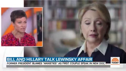 Bill and Hillary open about Monika Lewinsky