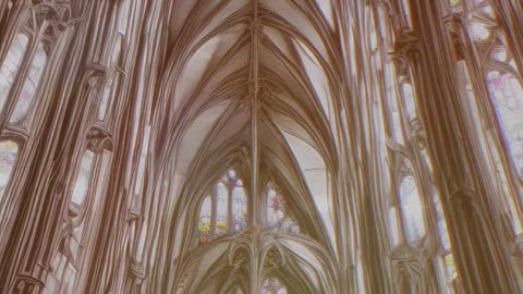 Gothic Architecture | Gothic Cathedral | Gothic Church | Medieval Architecture | AI Art