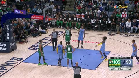 Al Horford flinching off a missed free throw in his 16th NBA season