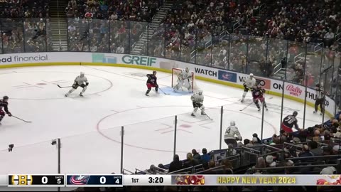 Boston Bruins at Columbus Blue Jackets - Jan 2, 2023 Game Highlights