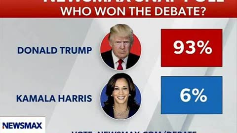 TRUMP WINS DEBATE RIGGED AGAINST HIM