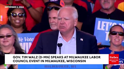 'If You Want To Attack Me...': Tim Walz Blasts Republicans For Criticisms Of His Union Bonafides