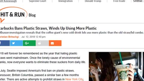 I don't think Banning Plastic Straws or Coal is the Answer - Let's Cancel STUPIDITY