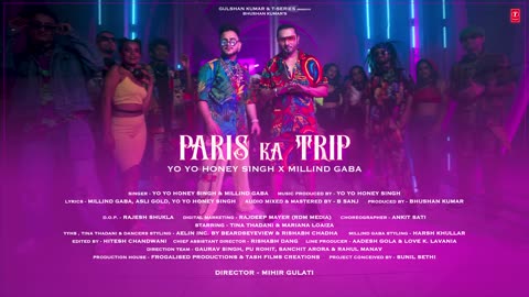 paris ka trip Honey singh new song